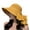 Yellow, variant on Besolor Sun Hat for Women UPF 50+ UV Sun Protection Wide Brim Foldable Summer Beach Outdoor Bucket Cap with Neck Flap