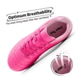 thumbnail image 3 of Tacos de Fútbol DREAM PAIRS para Niños Grandes Talla 5 Rosa Fucsia, 3 of 5