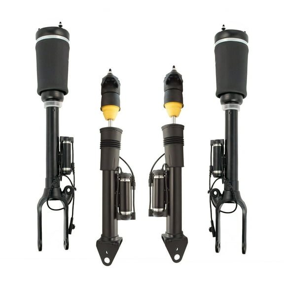 TRQ Front Rear Air Shock Strut Kit Set 4pc for Mercedes GL ML W164 X164 ADS New PAA50122 Fits select: 2005-2011 MERCEDES-BENZ ML, 2007-2012 MERCEDES-BENZ GL