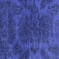 thumbnail image 1 of Ahgly Company Indoor Square Abstract Blue Modern Area Rugs, 3' Square, 1 of 4