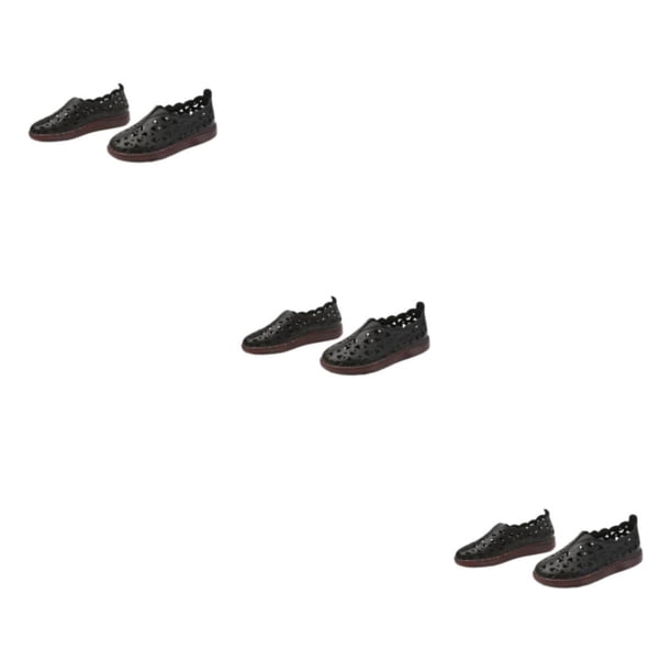 Zapatos Planos Sonducket Mujer Calzado Cómodo y Elegante Sandalias Suela Blanda Ligero Negro 37
