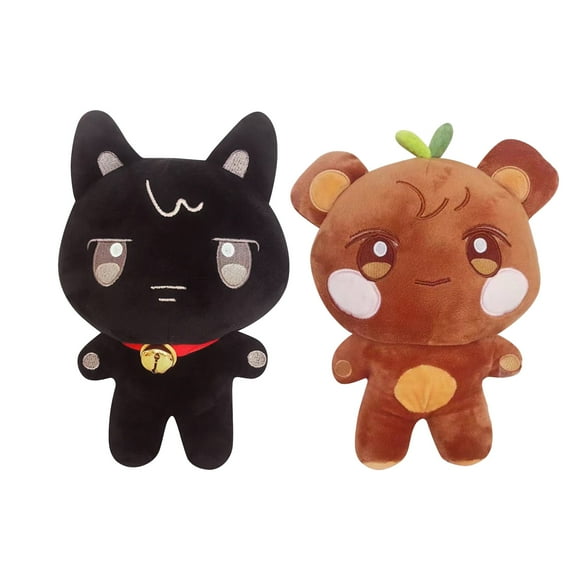 Clearance! ATEEZ Kpop Plush Toys, Cute Animal Plush Toys，Creative Decorative Gift Ornaments, Cute Stuffed Animals A&B,2Pc