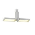 thumbnail image 2 of Cal Lighting HT-634-LED 2-Light Dimmable Metal Track Fixture in White, 2 of 2