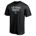 thumbnail image 2 of Men's Black Las Vegas Raiders Game Day Stack T-Shirt, 2 of 3