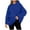 Blue, variant on S-5XL Womens Oversized Sweatshirts Plus Size Hoodie Fall Fashion Loose Pullover Tops with Pocket