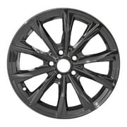Remanufactured Painted Gloss Black Aluminum Wheel 18 x 7.5 fits 2023-2025 Honda CR-V