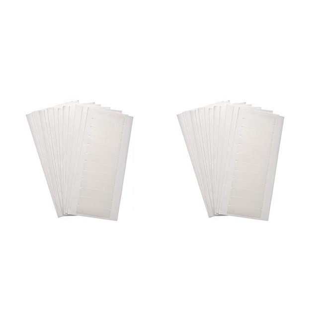 Minnieouse 12 piezas de cintas de extensión, cintas adhesivas, adhesivo Soluble en agua, suministros para el hogar, adhesivo de doble cara útil, estilo blanco 2piezas Minnieouse CBP195598