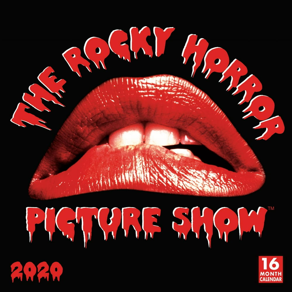 2020 Rocky Horror Picture Show 16Month Wall Calendar By Sellers