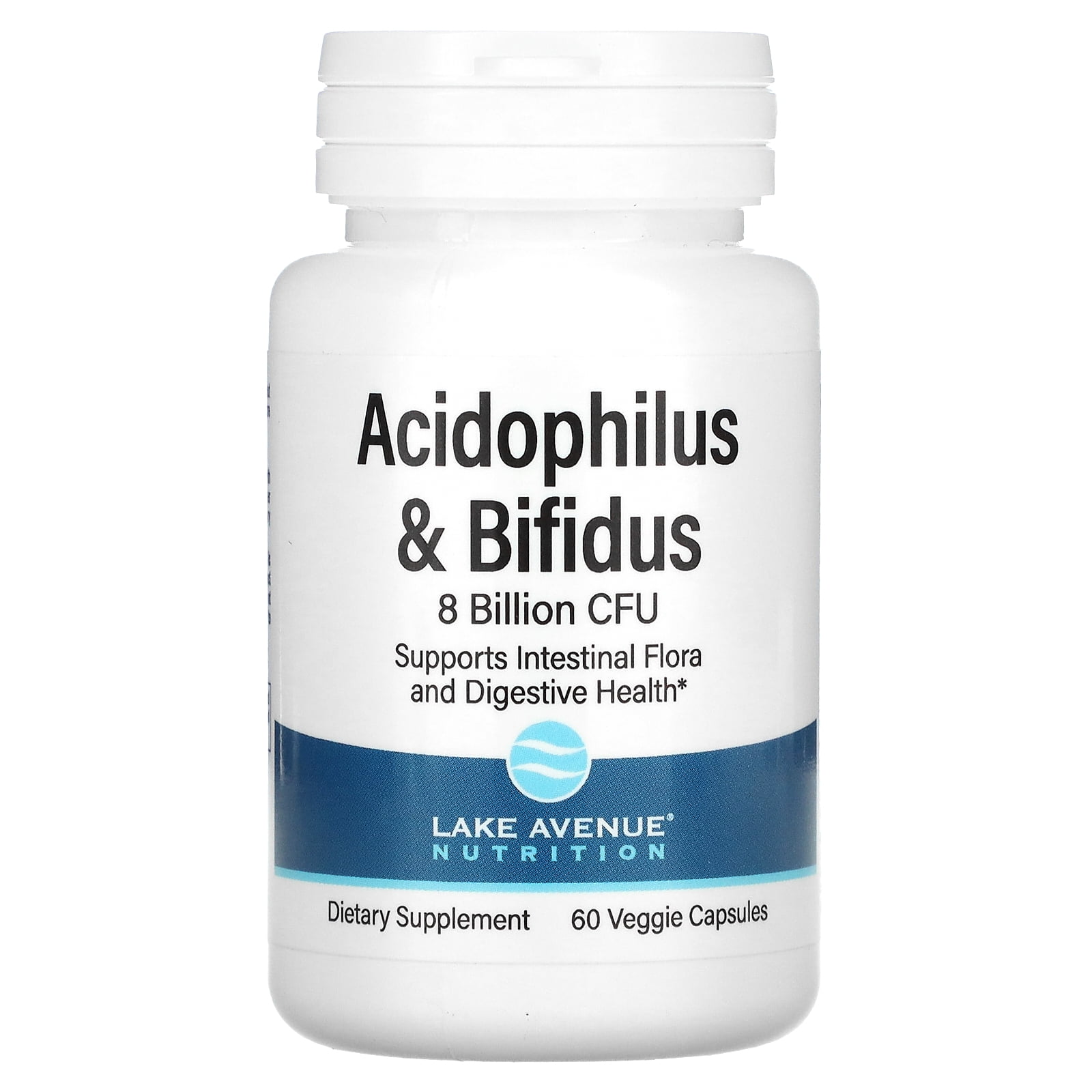 Acidophilus and Bifidus, Probiotic Blend, 8 Billion CFU, 60 Veggie