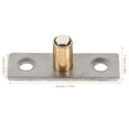 thumbnail image 2 of OULII 2 Pcs Barn Door Roller Guide Silver Iron Limiting for Home Use, 2 of 8