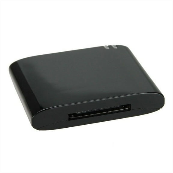 Wireless Stereo Bluetooth 4.1 Music Receiver Audio Adapter for iPhone iPod 30 Pin Dock Speaker Black