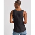 thumbnail image 4 of Hanes Originals Women's Tri-Blend Tank Black 2XL, 4 of 5