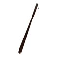 thumbnail image 1 of Calzador de madera de 70 cm (27,6 pulgadas) para colgar en la pared, portátil, para hombres, mujeres y personas mayores. Café, 1 of 9