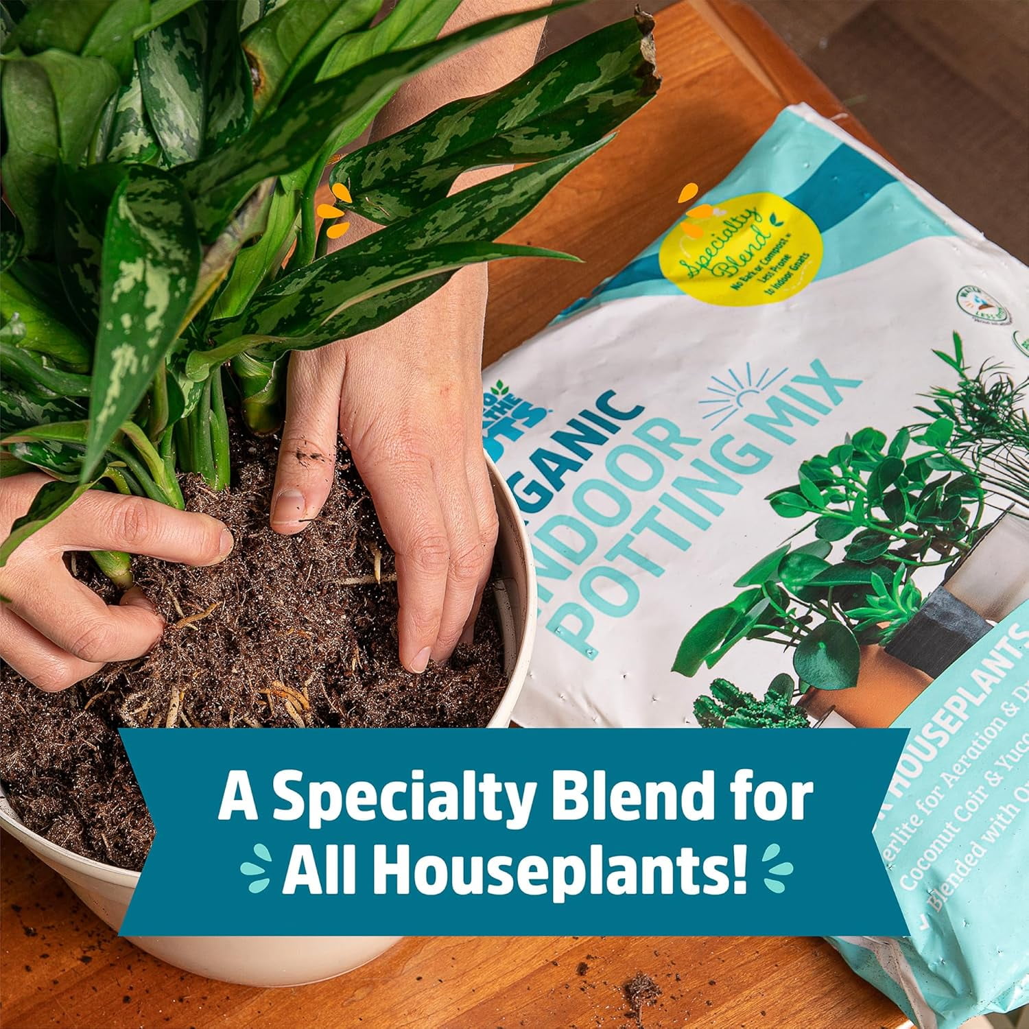 Organic Indoor Potting Mix (2 6qt bags)