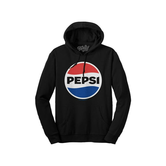 Tee Luv Pepsi Soda Logo Graphic Hoodie (Men's) (L)