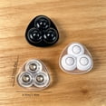 thumbnail image 3 of Self Adhesive Caster Wheels,Mini Swivel Wheels,Appliance Rollers for Kitchen,Mini Swivel Ball Casters,Universal Pulley for Furniture,Storage Bins,Computer Cases,Appliances,1.45X1.45 inch(Z1-Clear), 3 of 9