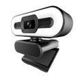 thumbnail image 1 of TFixol1080P Webcam Full HD Web Camera Built in Adjustable Ring Light Fixed Focus Optical Lens Microphone USB Computer Camera Plug and Play for PC Desktop Laptop Video Calling Conferencing Live Streami, 1 of 7