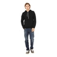 thumbnail image 2 of BELLA+CANVAS Adult Unisex Fleece Pullover Hoodie for Crafting, Black, Small, 2 of 7