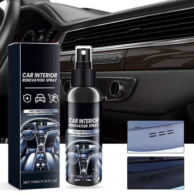 Car Interior Refurbishment Spray for Seats and Advanced Cleaning Decontamination Care Agent Vehicle
