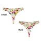 thumbnail image 3 of Fotbe Retro Musical Tanga Sin Costuras para Mujer con Estampado – Panties Invisibles, Transpirables y Cómodos para Uso Diario-Small, 3 of 6
