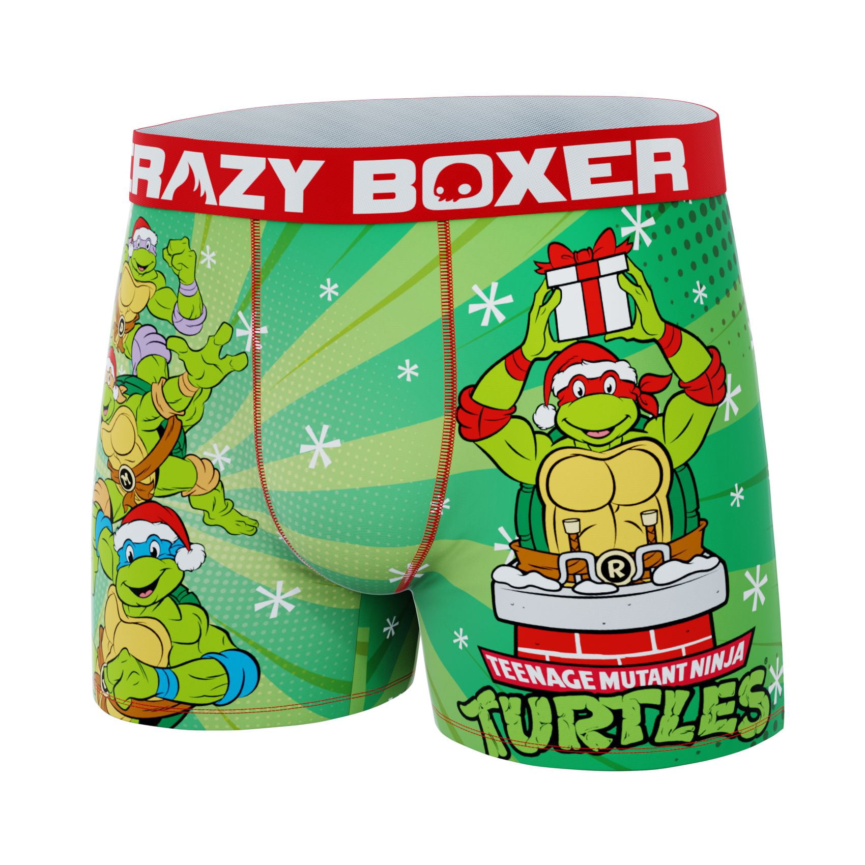 CRAZYBOXER Men's Underwear Ninja Turtles Non-slip waistband