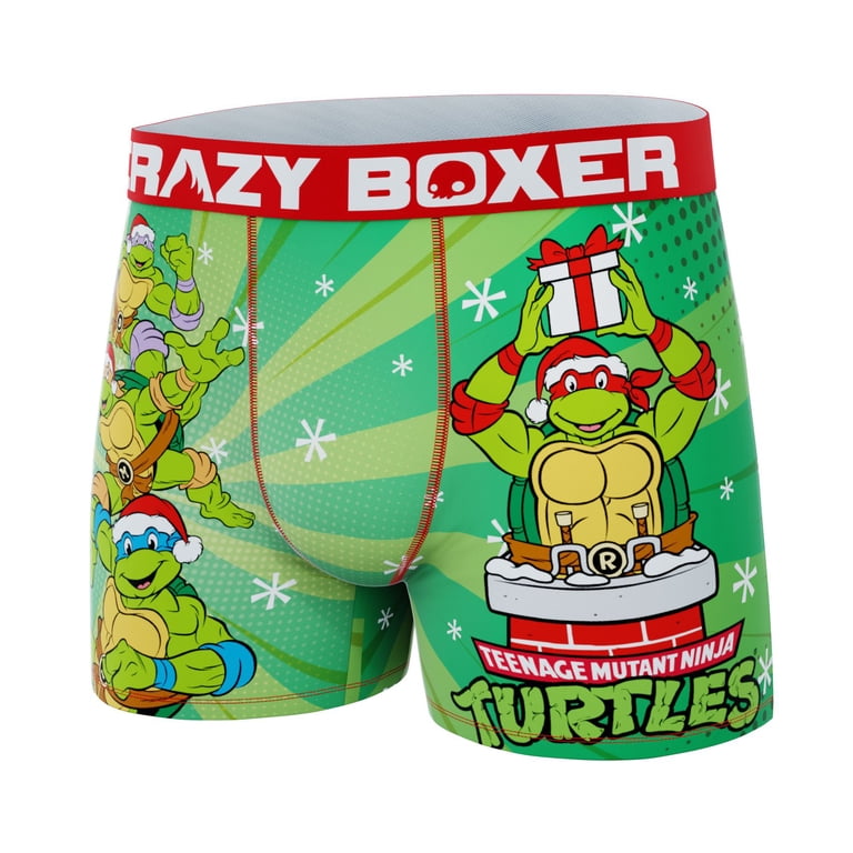 CRAZYBOXER Men's Underwear Ninja Turtles Non-slip waistband