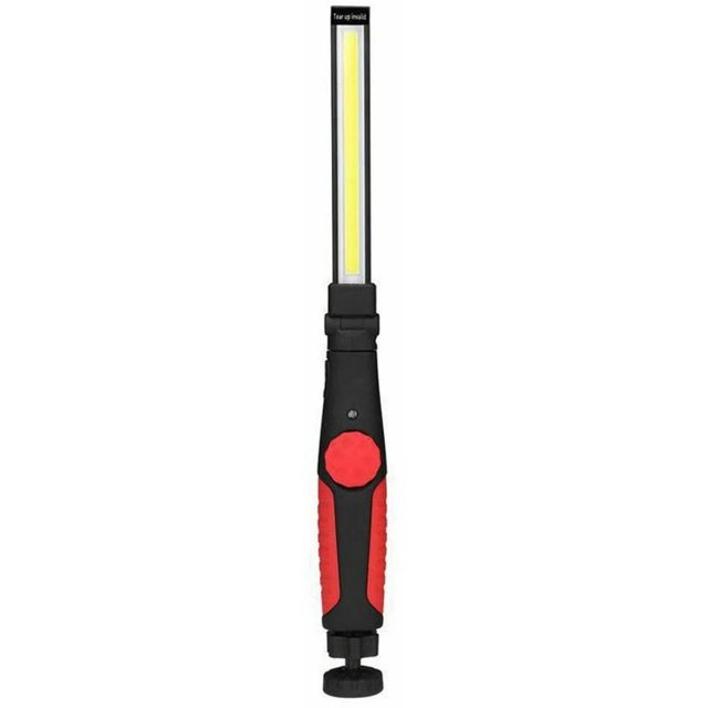 Luz de trabajo LED recargable con lámpara de inspección magnética y recargable por USB
