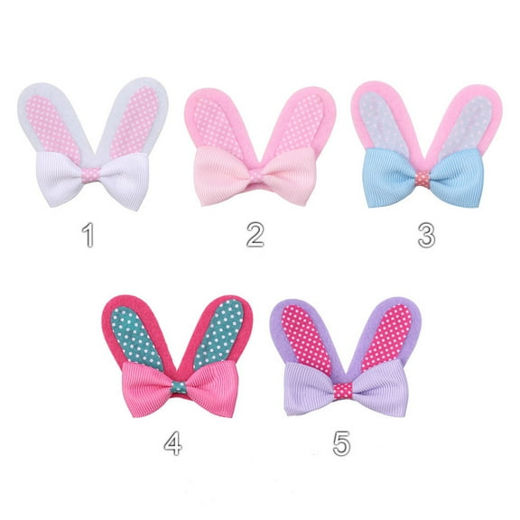 LABSERRON 10Pcs Kids Cosplay Rabbits Headband Easter Themed Soft Baby Headbands