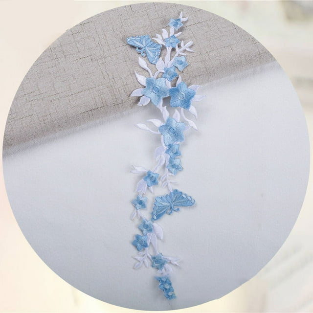 Handmade Embroidered Floral Patch Craft For Fabric Decoration Knit Applique Artwork In Ten Styles For Clothes Bags Dresses Jackets Jeans Decoration