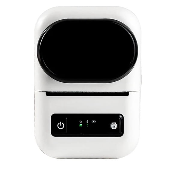 Mini Thermal Label Printer Barcode Printer Mobile Sticker Maker Wireless Bluetooth Label Price Bill Dual Printer US-Plug