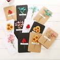 thumbnail image 5 of 12pcs Dried Flower Cards for Teachers' Day Valentine's Day Birthday 1pc Each Style, 5 of 10