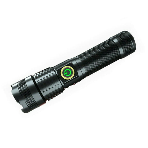 LED XHP70 Flashlight with Battery 250000 High Lumens Super Bright  Waterproof Rechargeable Zoomable Torch Light for Camping, Hiking, Outdoor  Activities