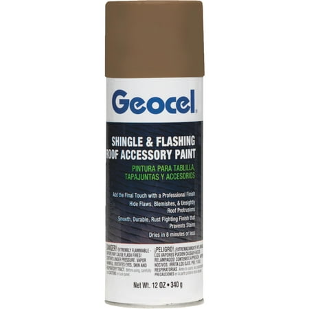 Geocel Corp. CEDAR ROOF PAINT GC91108-6X (Best Way To Paint A Metal Roof)