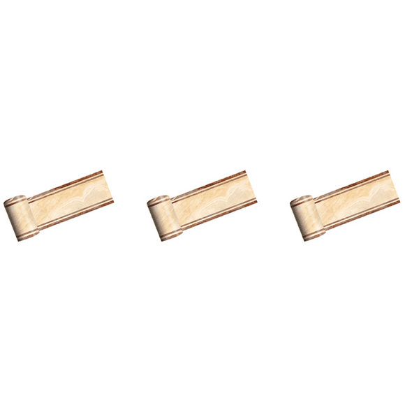 3 Pcs 2M Self-Adhesive Side Line Tile Sticker Marble Bathroom Kitchen Restaurant Wall Stair Floor Border Wall Sticker