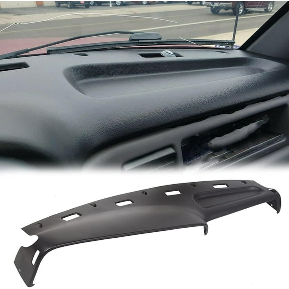 Kojem Plastic Dash Cover for 1994-1997 Dodge Ram 1500 2500 3500 Molded Black Dashboard Cap Overlay (NOT A Replacement)