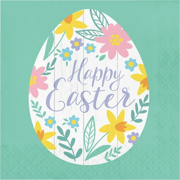 Easter Elegance Paper Lunch Napkins 16 Per Pack