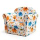 thumbnail image 4 of Costway Sofá para niños, sillón con dibujos de elefante para niños con estructura de madera y pies antideslizante, complemento de decoración ligero y resistente para niños y niñas, 4 of 5