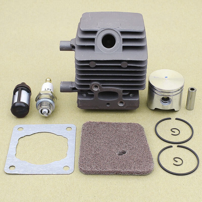Cylinder Piston Exhaust Muffler Kit For Stihl FS75 FS80 FS85/Trimmer Parts 34MM 