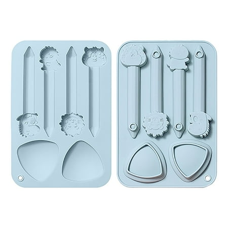 

QYZEU W & P Cup Cubes Freezer Tray Candy Melt Pot Insert Washable Silicone Cake Cake Candy Chocolate Decorating Tray Diy Craft Project