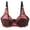 Red, Black, variant on Bras for Women Lace with Steel Ring Solid Color Double Breasted Push Up Bra Womens Bras Sports Bra Black XXL