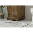 thumbnail image 5 of 19 inch single bathroom vanity in driftwood, 5 of 8