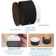 thumbnail image 3 of Elevadores de cama de metal robustos para muebles de madera, elevadores de marco de cama con altura adicional para limpieza, elevadores de muebles resistentes, espacio de almacenamiento adicional,, 3 of 5