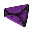 thumbnail image 2 of Seatbelt Adjuster for Kids Car Child Seatbelt Adjusters Belt Cover Strap Protector Pad for Children Baby Adult Shoulder Neck Safety Triangle Positioner Purple, 2 of 3