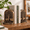 Antique Bronze-Small, variant on Large Antique Bronze Tree of Life Decorative Bookends Set for Shelves and Home Office