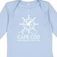 thumbnail image 4 of Inktastic Cape Cod Massachusetts Nautical Boys or Girls Long Sleeve Baby Bodysuit, 4 of 5
