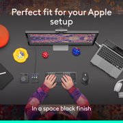 Logitech MX Master 4 for Mac, Ergonomic Bluetooth Mouse with Advanced Performance Haptic Feedback, Ultra-Fast Scrolling, USB-C Charging, Space Black