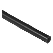 Silicone Tubing, 4mm ID x 7mm OD 3.3ft Rubber Tube High Temp for Pump Transfer Black