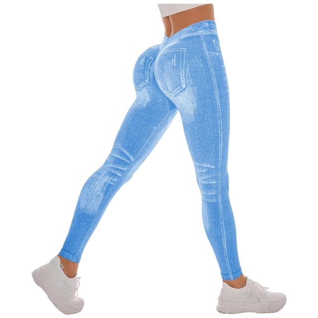 DAFEI Womens Solid Color Pocket Straight Tube Loose Stretch Yoga Pants Color Contrast Solid Pants