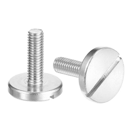 

M6x20mm Slotted Round Large Flat Head Screws 5Pack 304 Stainless Steel Screws