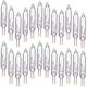 thumbnail image 1 of Mini bombillas navideñas de repuesto de 2,5 voltios, bombillas de vidrio transparente para árboles de Navidad, 0,42 vatios, 170 MA (550 piezas) Sailing Electrónica, 1 of 5